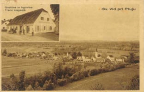 Pogled na Videm 1923